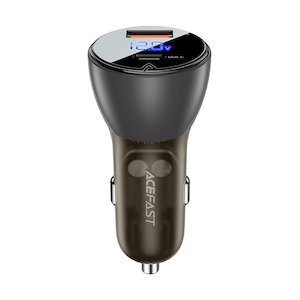 Car Chargers: 63W Fast USB Car Charger with LED Display