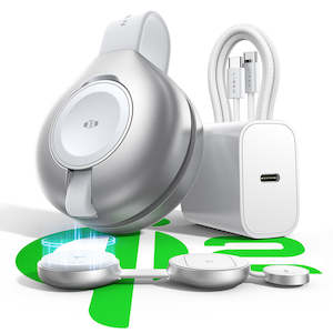 Compact 3-in-1 Foldable Wireless Charger – Travel-Friendly Design