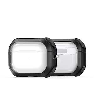 Airpods Cases: AirPods Pro 2 Transparent Cover - Black