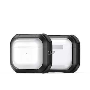 Airpods Cases: AirPods 3 Clear Case - Black
