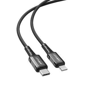 Cables: 30W USB-C to Lightning MFi-certified Cable - 1.2m