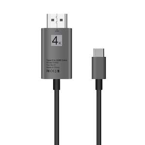 Hdmi Cables: USB-C to HDMI Cable 2M 4K@60Hz