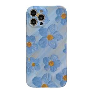 Apple Iphone 13 Pro Max Phone Cases: iPhone 13 Pro Max Phone Case with Daisy Flower Design