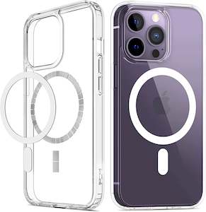 Phone Cases For Apple Iphone 14: iPhone 14 Clear MagSafe Phone Case
