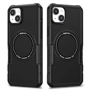 Phone Cases For Apple Iphone 14: iPhone 14 Phone Case with Magnetic Ring Supports Wireless Charging