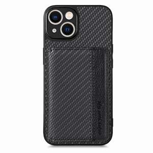 Apple Iphone 14 Plus Phone Cases: iPhone 14 Plus Phone Cover - Magnetic Card Holder & RFID Blocking