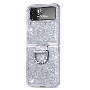 Samsung Galaxy Z Flip 4 Phone Cases: Samsung Galaxy Z Flip4 Case Glitter Case for Flip4