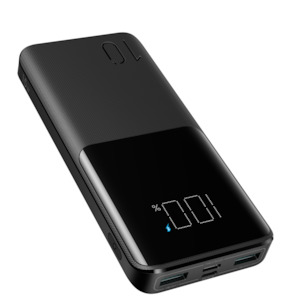 Power Bank: 10000mAh Power Bank 15W with LCD Display
