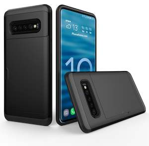 Samsung Galaxy S10 Card Holder Phone Case - Hidden Card Slots