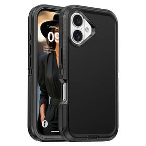 Phone Cases: iPhone 17 Heavy-Duty Case – Tough Drop-Tested Protection with Lens Guard