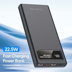 10000mAh 22.5W PD Power Bank, Compatible with Phones and Tablets