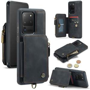 Samsung Galaxy S20 Ultra Case with Zipper Wallet, RFID Blocking Card Slots