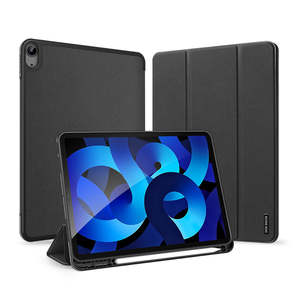 Ipad Cases: iPad Air Case (10.9" / 11") – Slim Black Protective Case with Pencil Holder