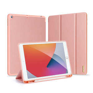 iPad 10.2 Case – Pink Case with Auto Sleep Cover and Pencil Holder