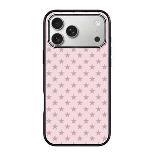 Magnetic iPhone Case - Pink Stars