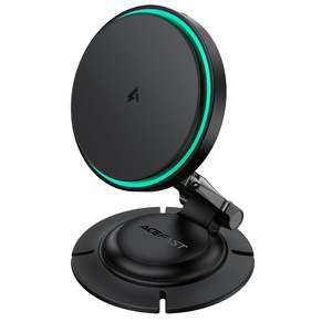 Magnetic Folding Wireless Charging Car Phone Holder