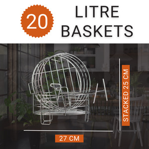 20 Litre Baskets (2 included)