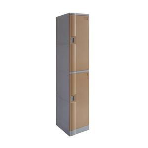 Steelco ABS Plastic Locker - 2 Door Full Height