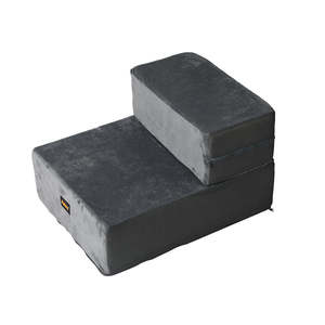 Dog Supplies: PaWz Dog Stairs Ramp Portable Climbing Ladder Washable Removable Cover 2 Steps