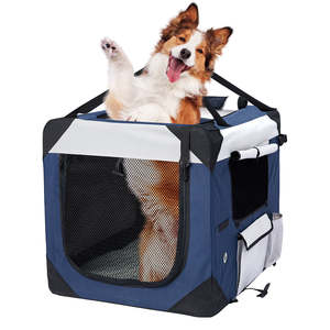 Pet Carrier Bag Dog Puppy Spacious Outdoor Travel Hand Portable Crate