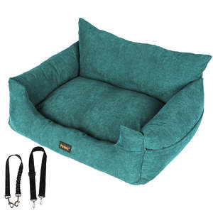 PaWz Pet Car Booster Seat Dog Protector Portable Travel Bed Removable