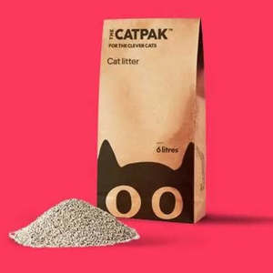 Cat Litter: 6L Cat Litter Super Absorbent 100% Natural And Biodegradable Clumping
