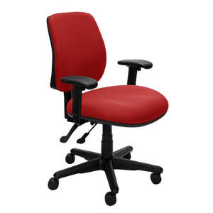 Ergonomic Office Chairs: Buro Roma - 2 Lever Mid Back