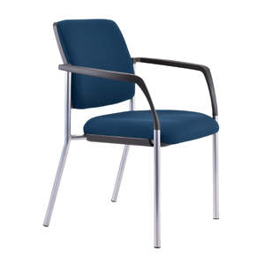 Event Conference Chairs: Buro Lindis Visitor Chair 4 Leg With Arms