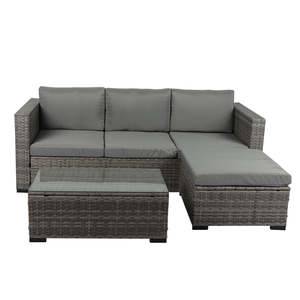 Outdoor Furniture: Levede 5pcs Outdoor Sofa Set Patio Furniture