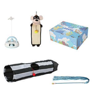 Pet: PaWz Interactive Pet Toy Set Cat Tunnel