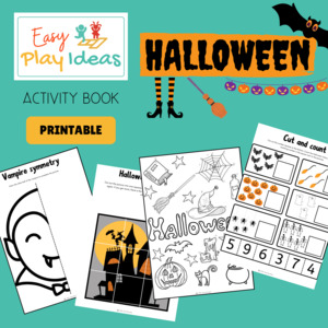 Halloween Colouring, Counting and Activity Book