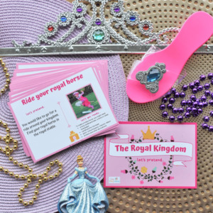 Princess Play Adventure Printable Cards