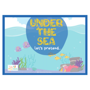 Under the Sea Play Adventure Printable Cards