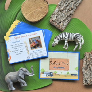 Safari Play Adventure Printable Cards