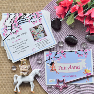 Fairyland Play Adventure Printable Cards