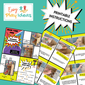 DIY Superhero Headquarters Printable Instructions
