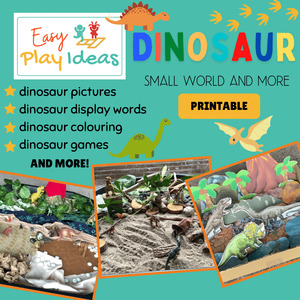 Products: Dinosaur Small World Printable Resource