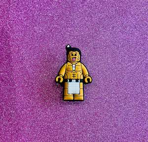 Aotearoa Shoe Charms: @90 Pūkana Doll Shoe Charm