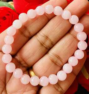 Natural Stones Bracelets: Rose Quartz Bracelet