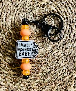 Beaded Pens: Beaded Keychain #21