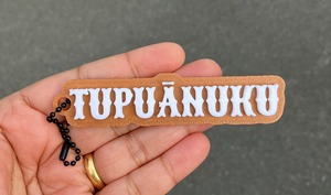 Aotearoa Keychains Bagchains 3d Printed: TUPUĀNUKU Keychain/Bagchain
