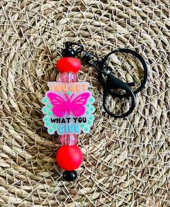 Beaded Keychain #19