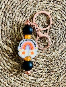 Beaded Keychain #16