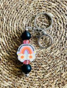 Beaded Pens: Beaded Keychain #10