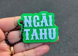 Aotearoa Keychains Bagchains 3d Printed: NGĀI TAHU Keychain/Bagchain