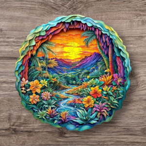 Puzzles: Rainforest Wooden Puzzle