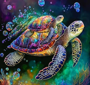 Puzzles: Turtles Wooden Puzzle