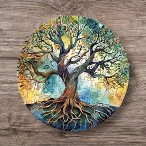 Puzzles: Tree Wooden Puzzle