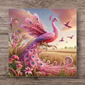 Puzzles: Peacock Wooden Puzzle