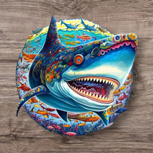 Shark Wooden Puzzle